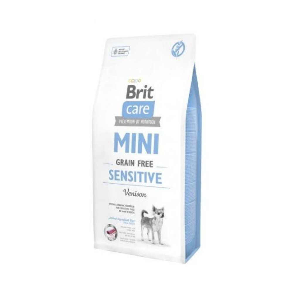 brit-care-mini-sensitive-grain-free-sausas-maistas-sunims
