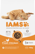 IAMS sausas maistas katėms su vištiena, 10 kg