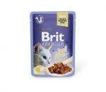 BRIT PREMIUM Cat Delicate Beef in Jelly konservai katėms 85g.