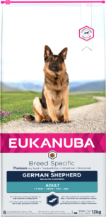 Eukanuba Breed Specific sausas maistas Vokiečių aviganiams su vištiena, 12 kg
