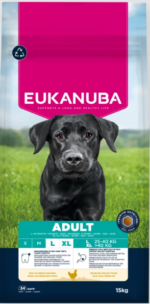 Eukanuba Life Care Adult Large sausas maistas didelių veislių šunims su vištiena, 15 kg