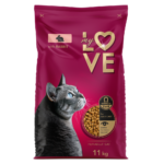 MY LOVE visavertis pašaras katėms su triušiena 11kg.