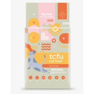 Murrfect Natural tofu kraikas katėms natūralaus kvapo (NEUTRALUS) sušokantis, nedulkantis 6l