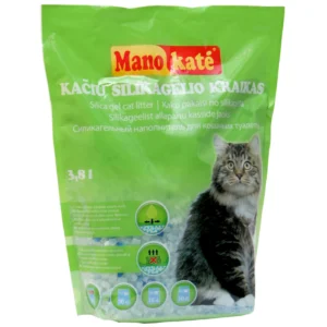 MANO KATĖ Silikoninis kraikas 3,8l x 8vnt.