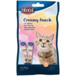 TRIXIE Creamy Snack with white fish, skanėstas katėms 5x14 g