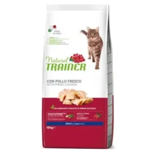 NATURAL TRAINER CAT ADULT CHICKEN su vištiena 300g. - 10kg.