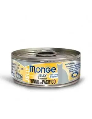 Monge Jelly - Wet Cat Yellowfin tuna in jelly 6x80g