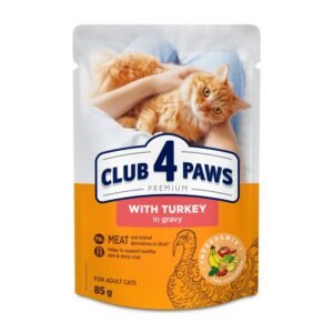 Club 4 Paws Premium su kalakutiena padaže 85g