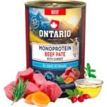 Ontario Adult Monoprotein Beef jautienos paštetas su morkomis 400 g