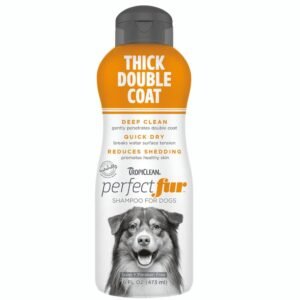 TropiClean PerfectFur Thick Double Coat šampūnas tankiam dvigubam kailiui, 473 ml