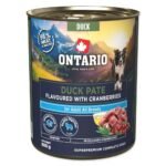 Ontario Adult Duck with cranberry konservai šunims su antiena ir spanguolėmis 800g