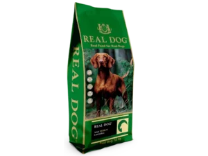Real Dog SP pašaras suaugusiems vidutinio dydžio veislių šunims, su ėriena, ryžiais ir tapijoka 12 kg