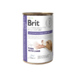 Brit GF Veterinary Diets konservuotas pašaras šunims Gastrointestinal Low Fat 400g. x 6vnt.